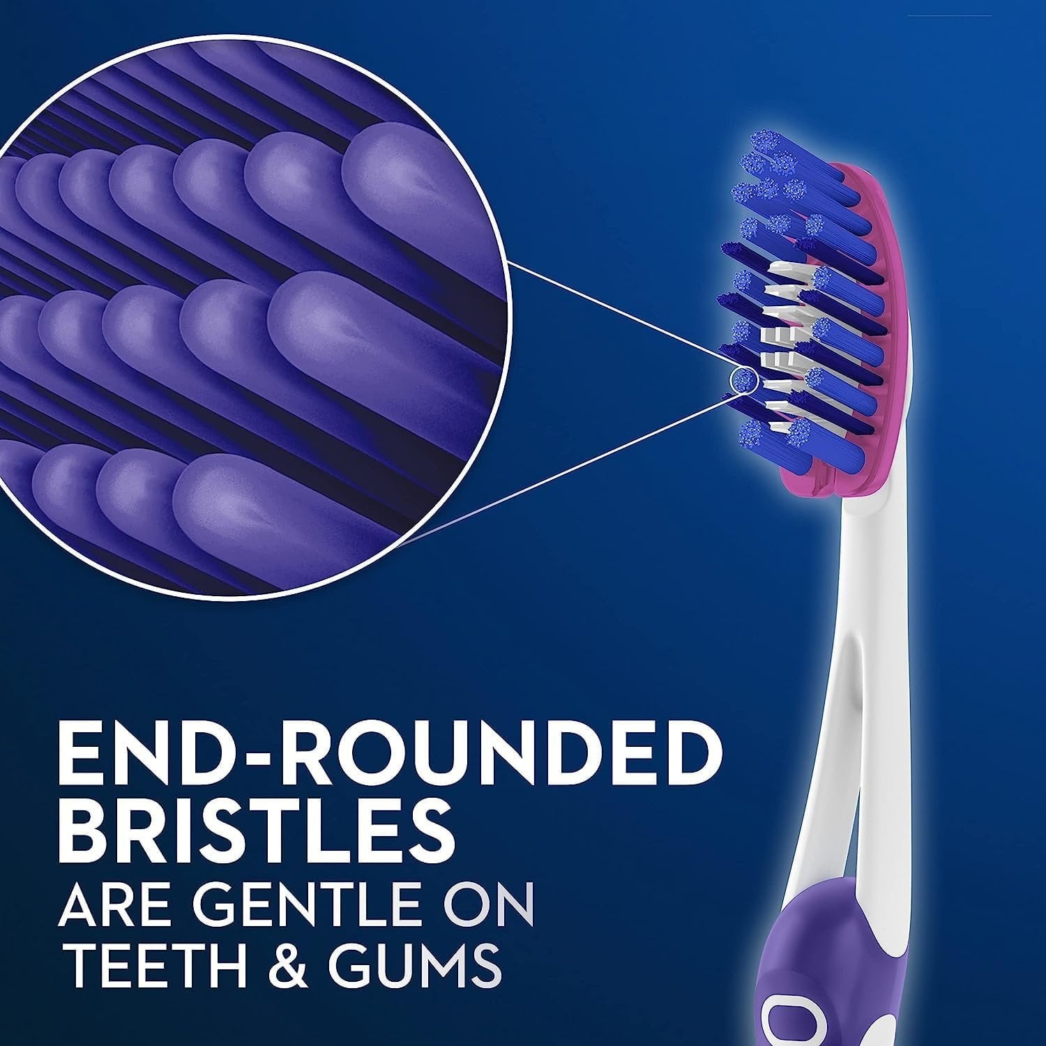 Pro-Flex Stain Eraser Manual Toothbrush, Medium, 1 Count