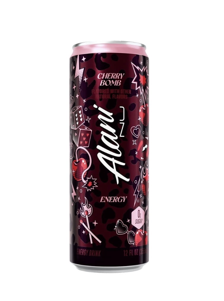 Energy Drink Variety Pack Cotton Candy Cherry Bomb Strawberry Sunrise Flavors 12 Count