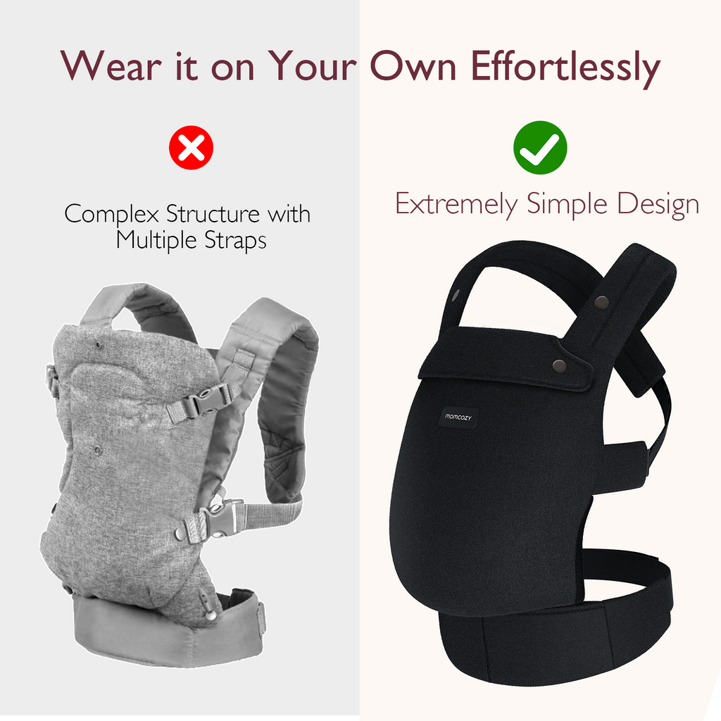 PureHug Baby Carrier - Black