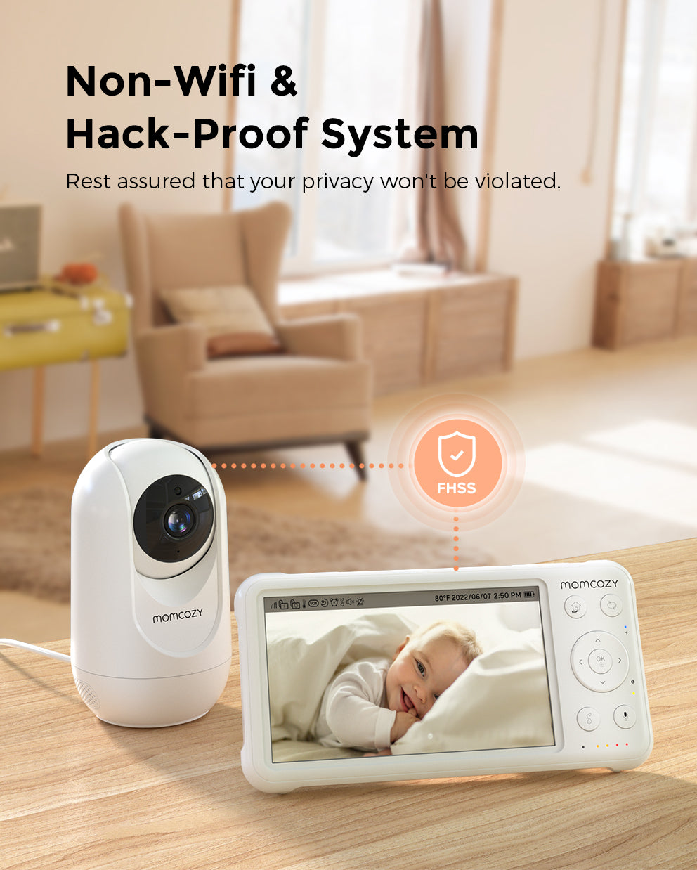 Baby Care Bundle: Smart Baby Sound Machine and One Baby Monitor