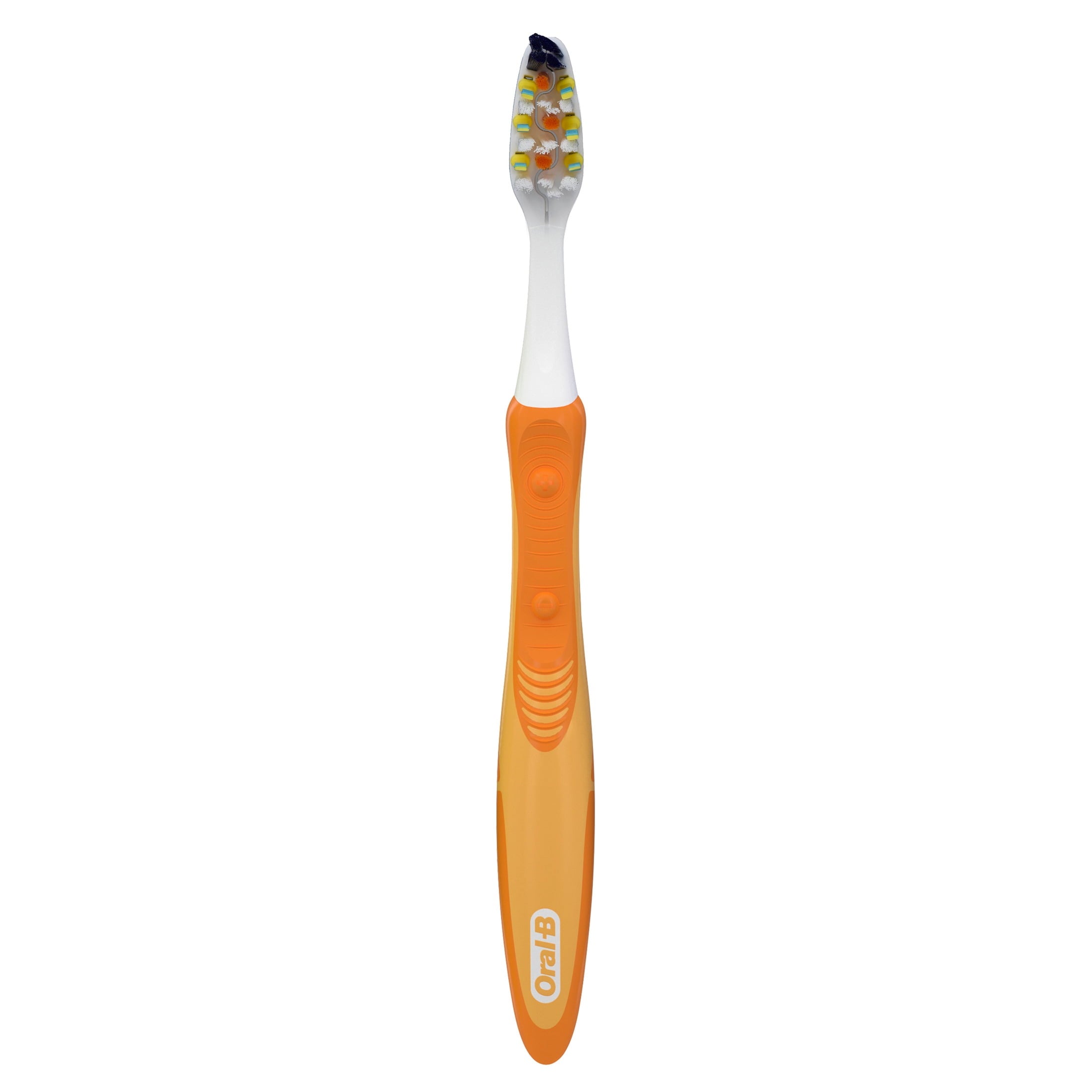 Toothbrush, Vibrating Pulsar Battery Toothbrush, Medium, 1 Count, Adults and Children 3+