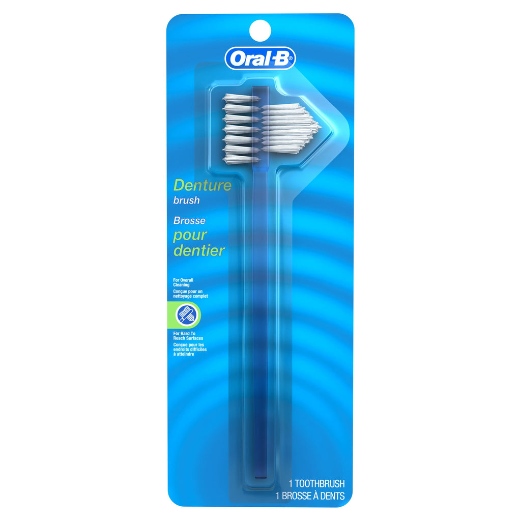 Denture Toothbrush, 1 Count