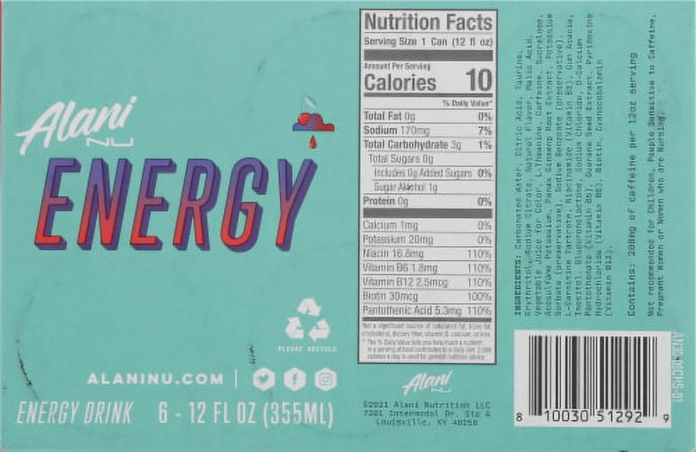 Cherry Slush Energy Drink Multipack Cans