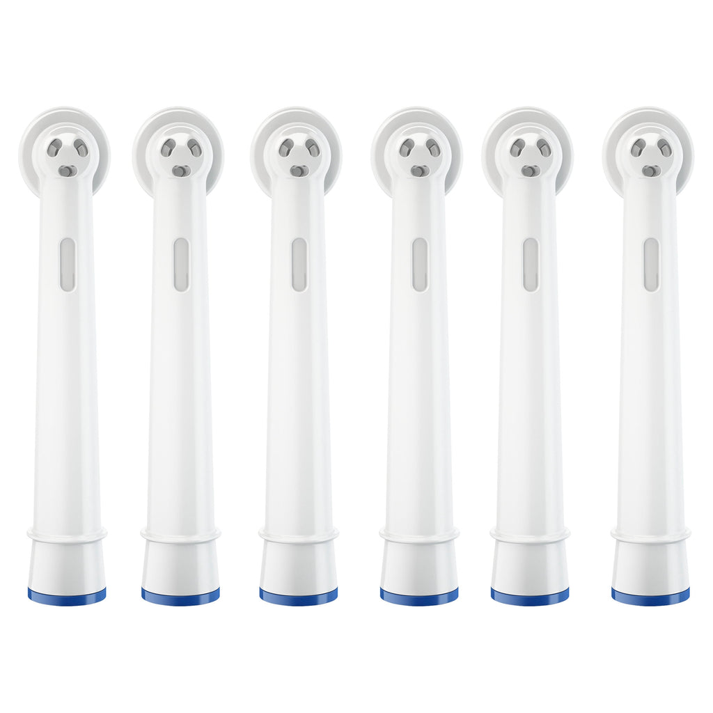 Toothbrush Heads, PrecisionCleanX X-Filament Replacement Brush Heads, 6 Count