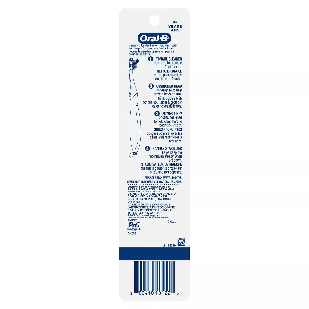 Kids Manual Toothbrushes Disneys Frozen Characters, Assorted, 2 Ea..
