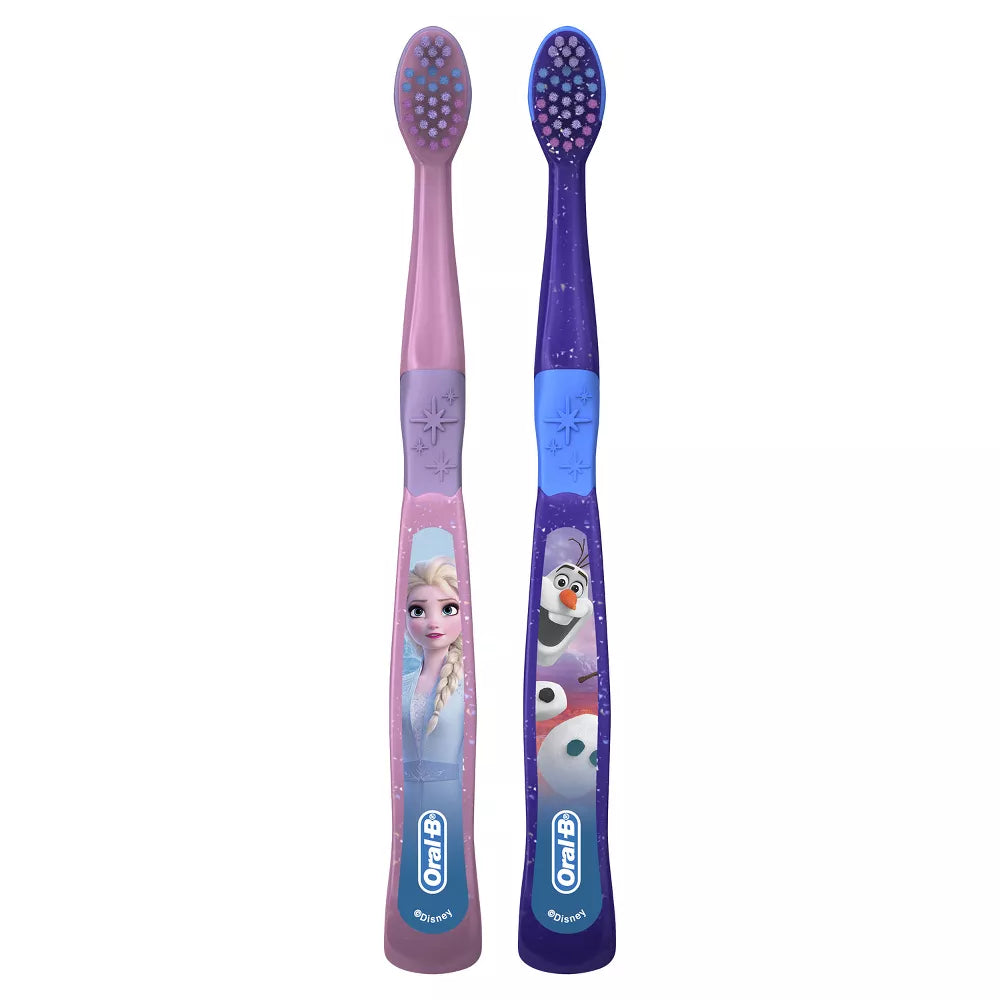 Kids Manual Toothbrushes Disneys Frozen Characters, Assorted, 2 Ea..