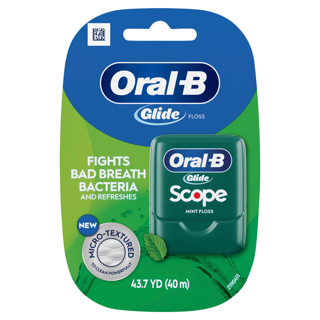 Floss, Glide with Scope Flavor, Mint Dental Floss, 40 meters