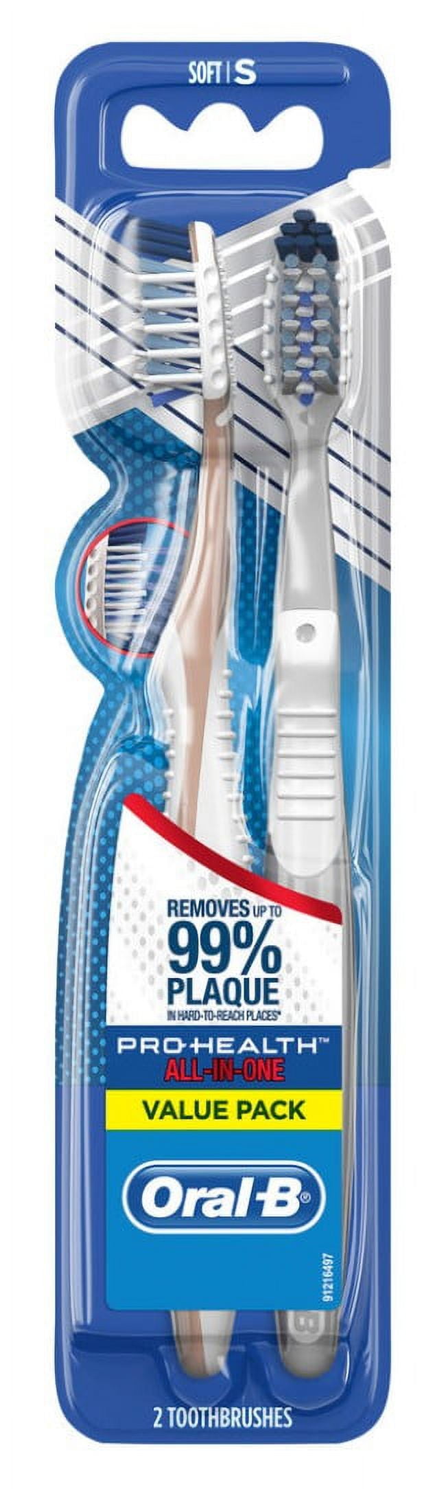 Toothbrush All-In-One Soft Value Twin Pack (Pack of 3)
