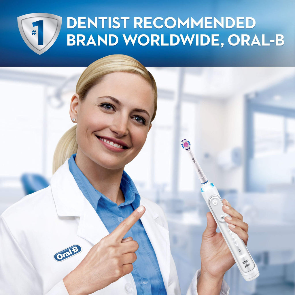 3D White Electric Toothbrush Replacement Brush Heads Refill, 3 Count