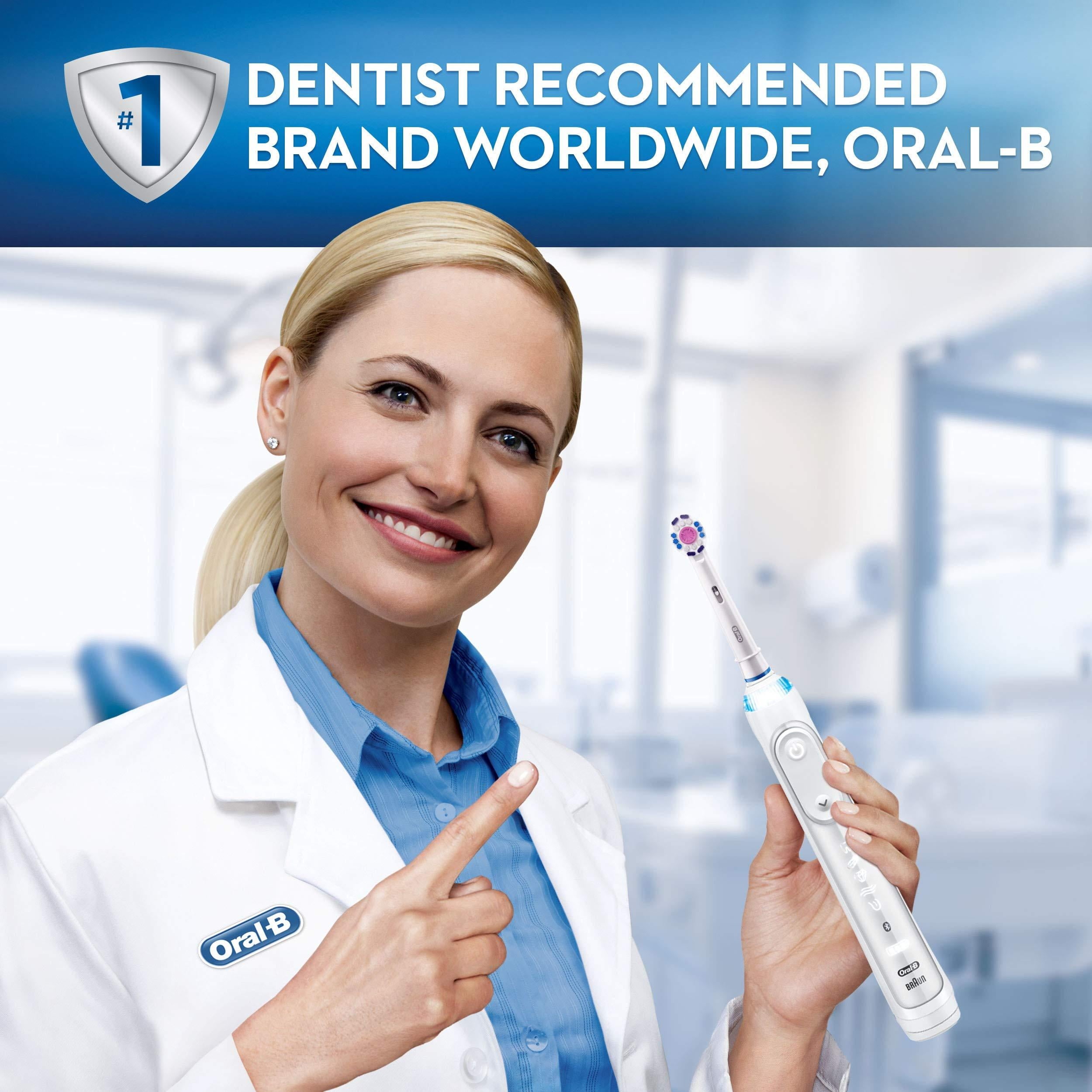 3D White Electric Toothbrush Replacement Brush Heads Refill, 3 Count