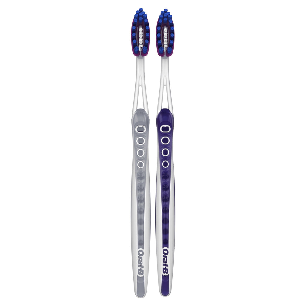 Toothbrush Pack, Pro Whitening Manual Toothbrush, Medium Bristles, 2 Count