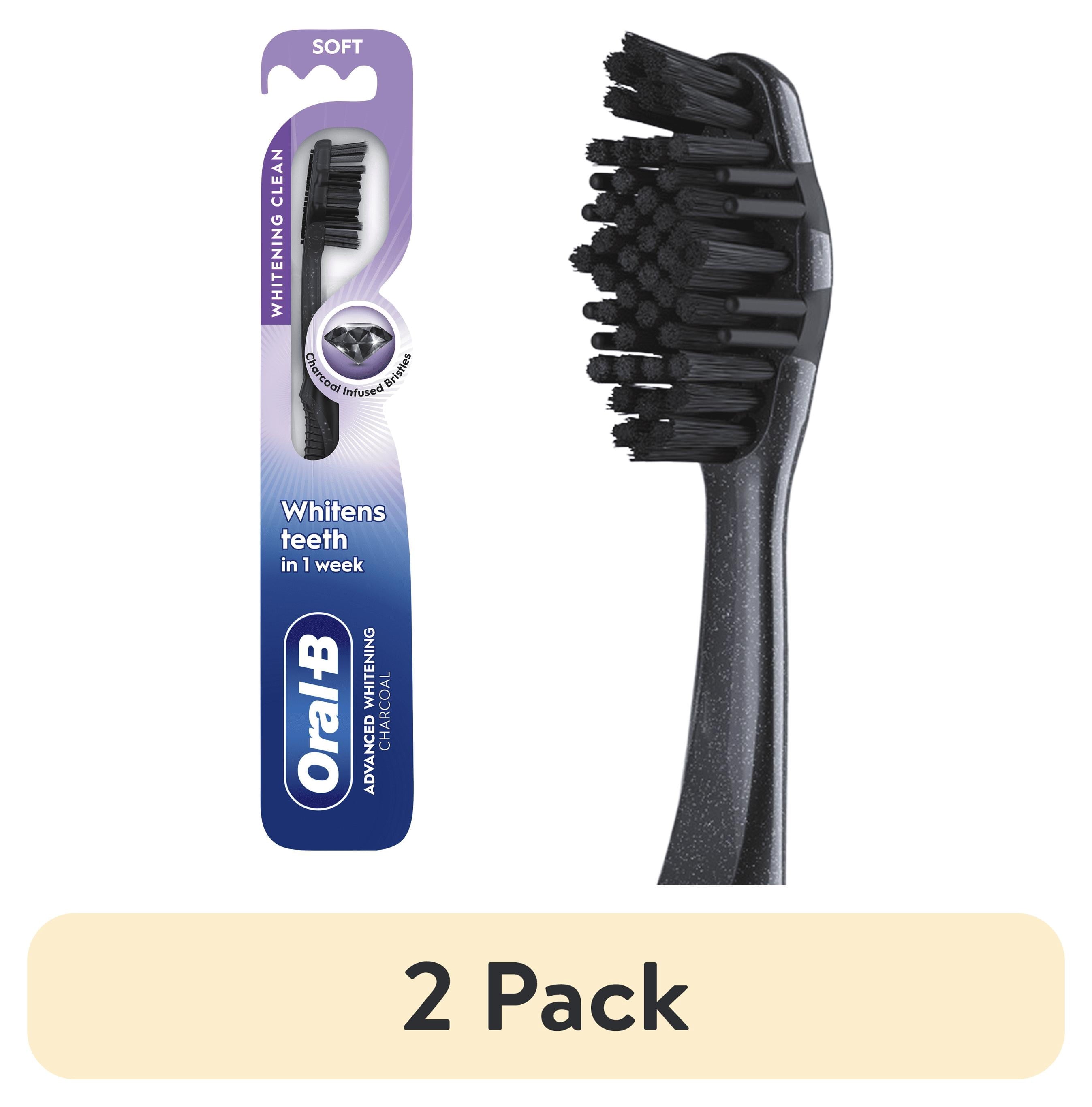 Toothbrush, Advanced Whitening Charcoal, Soft, 1 Count