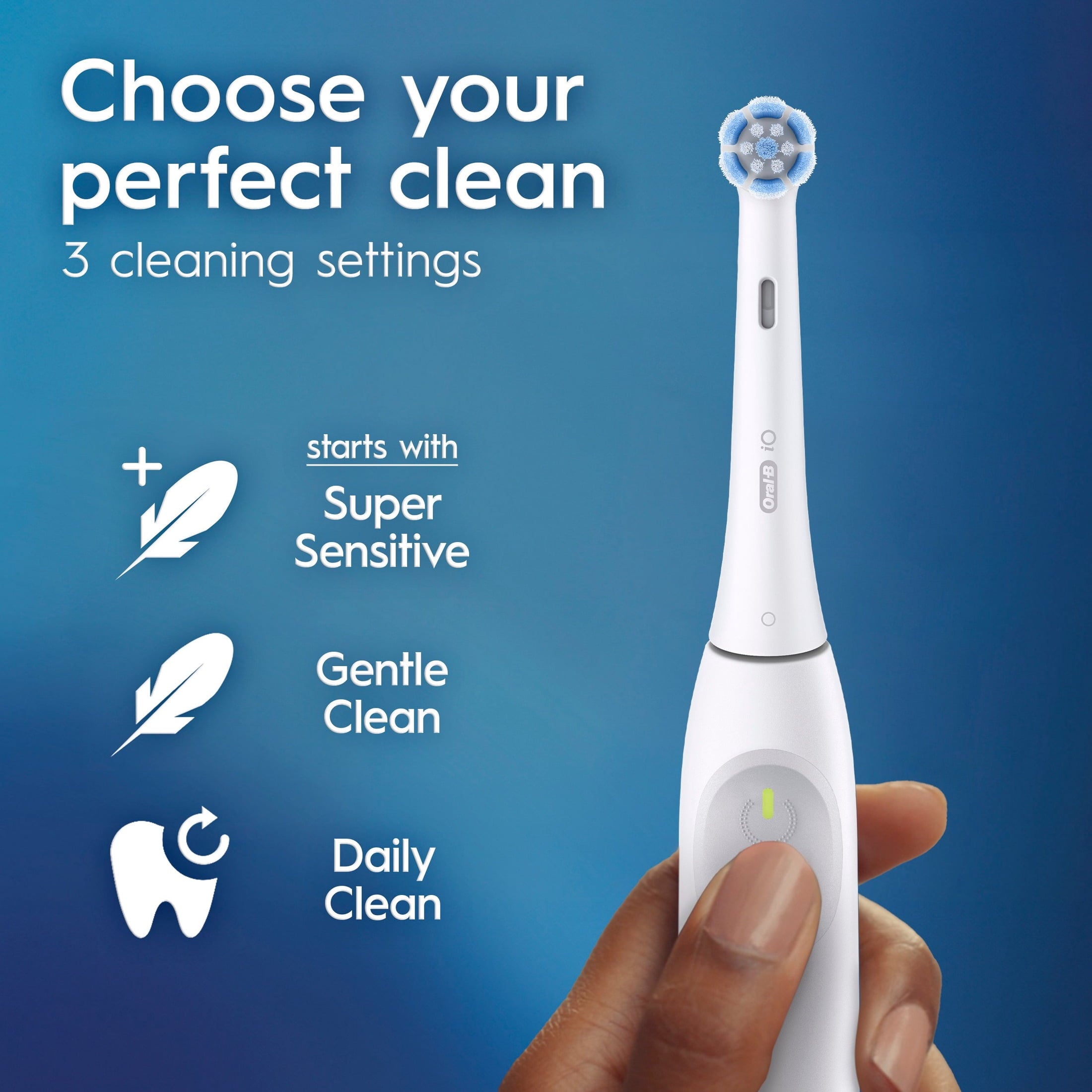 iO Electric Toothbrush, Series 2, Pure White