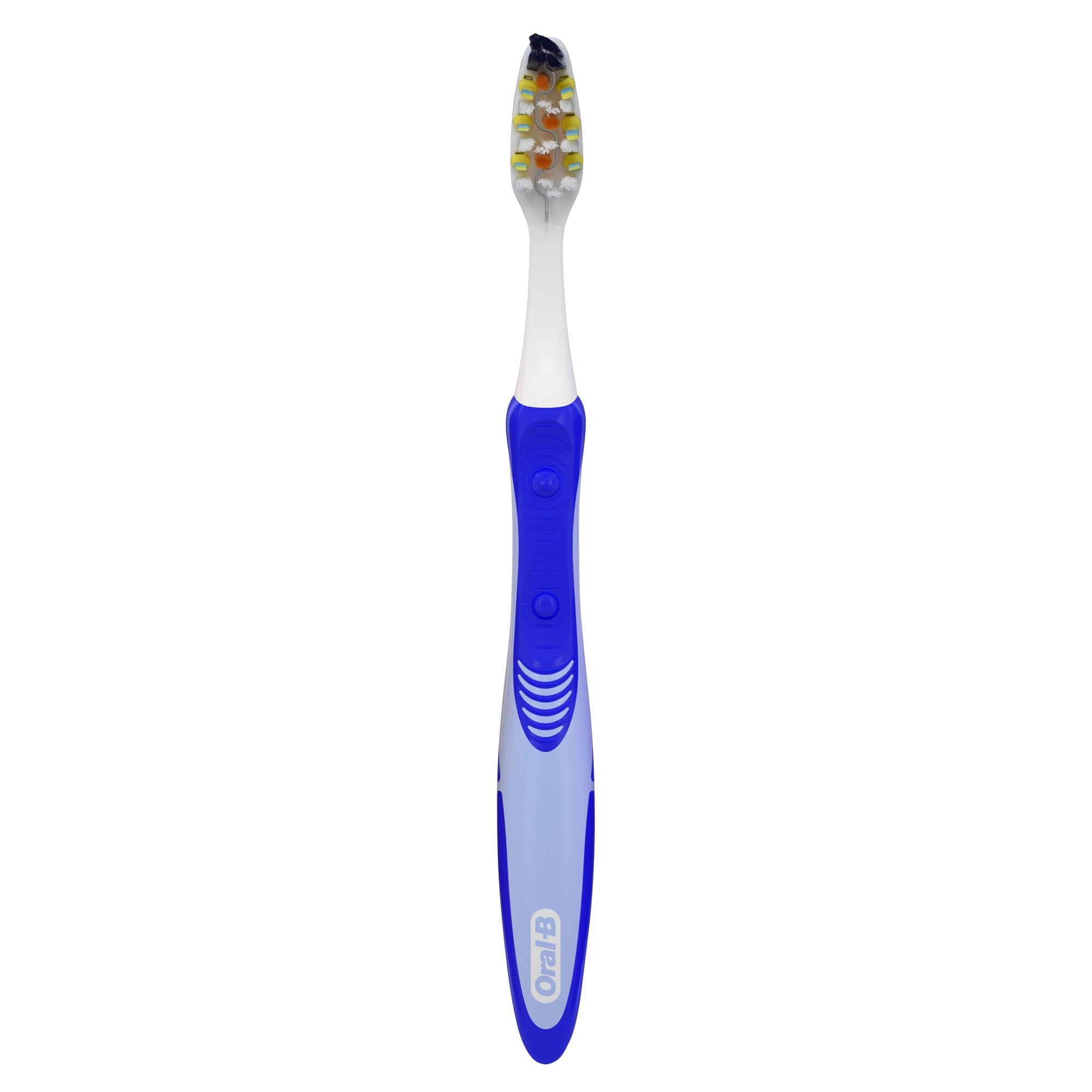 Vibrating Pulsar Expert Clean Battery Toothbrush w/ Microban, 1 ct, 3 Pack