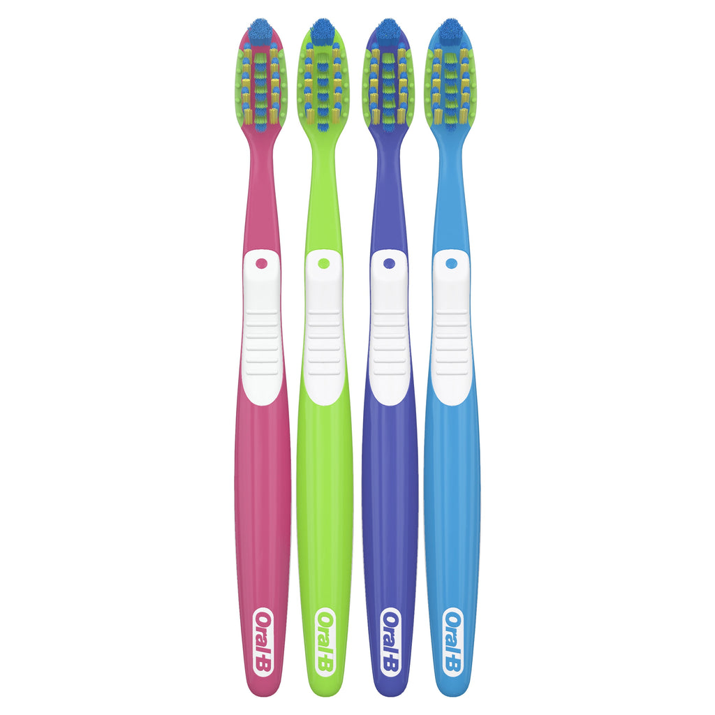 CrossAction Vitalizer Toothbrush, Soft, 4 Count