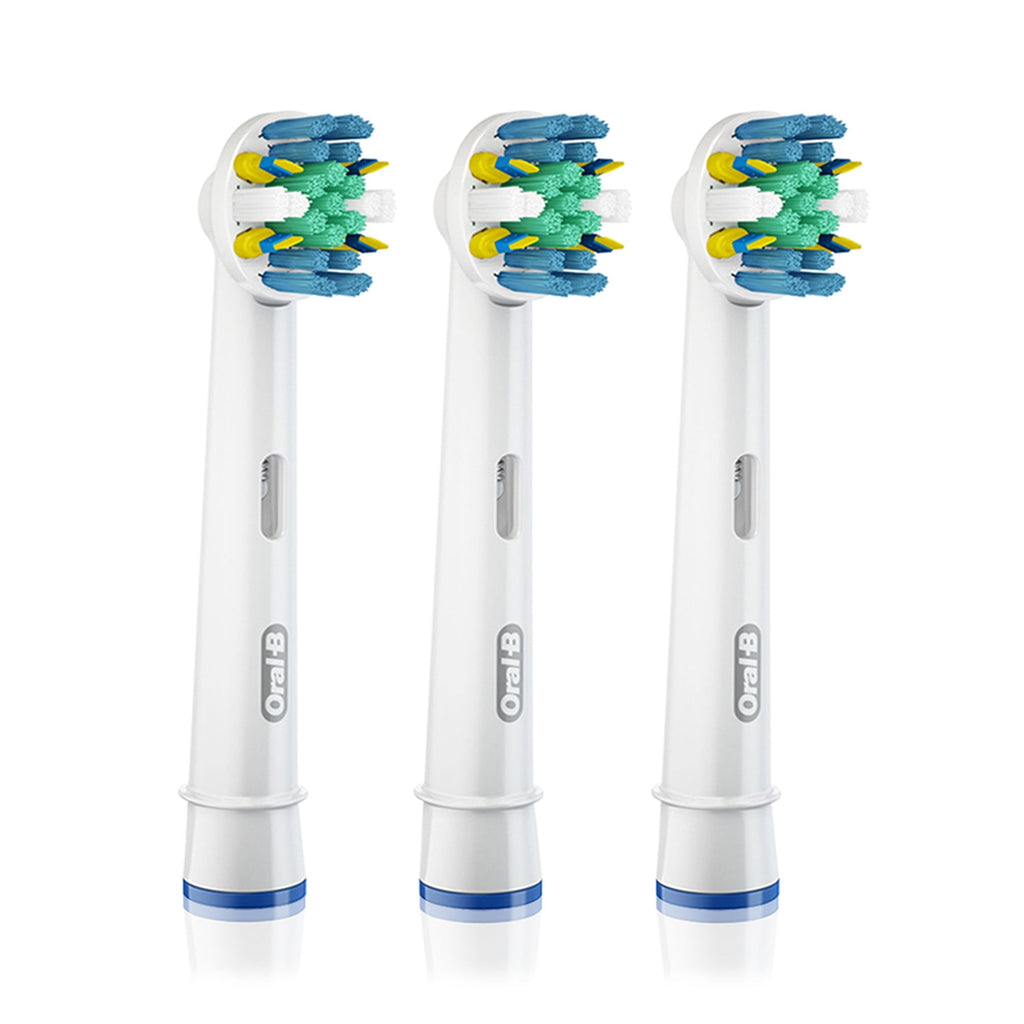 Floss Action Replacement Brush Heads 3 ct Carded Pack