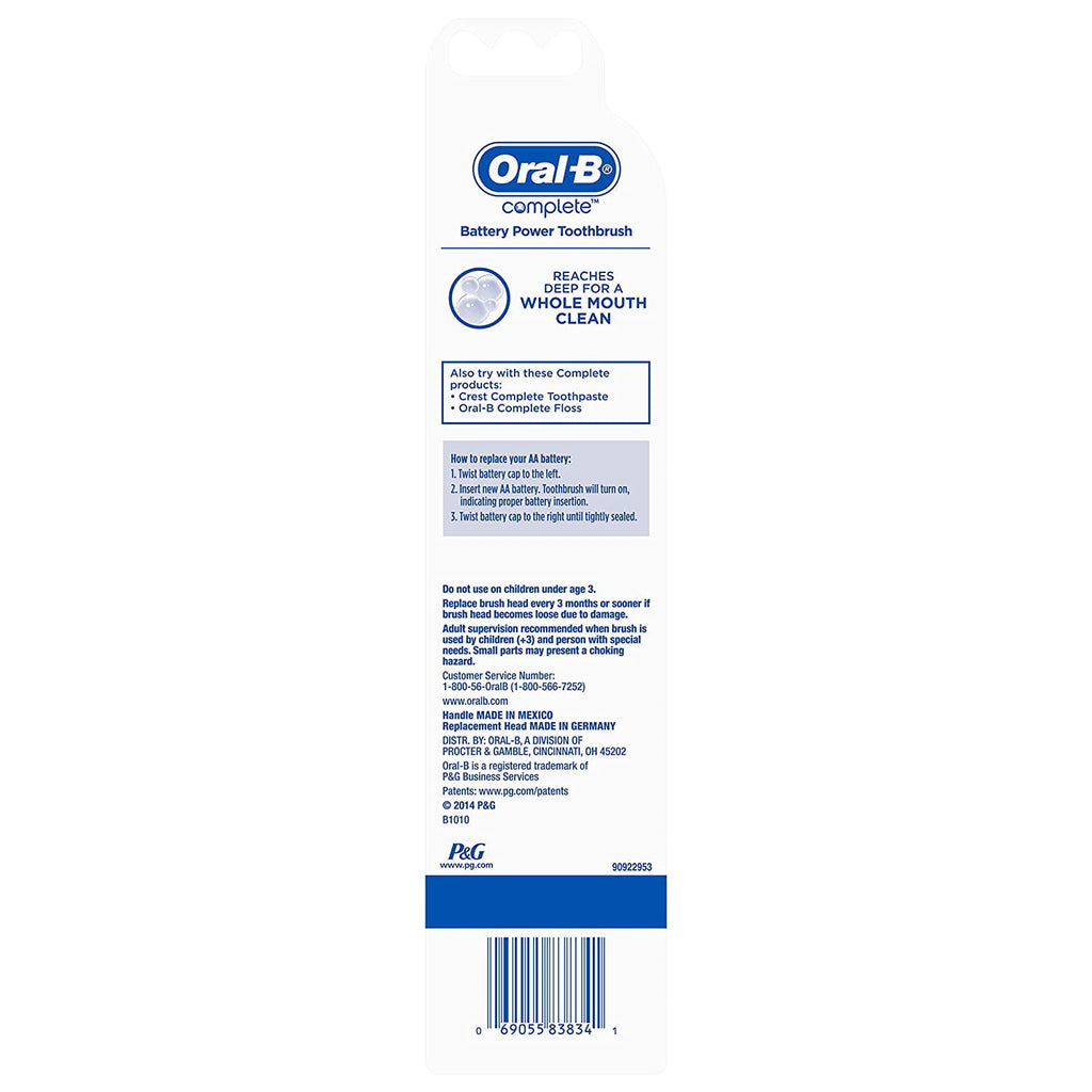 CrossAction Dual Clean Power Toothbrush Soft 1 Each (Pack of 2)
