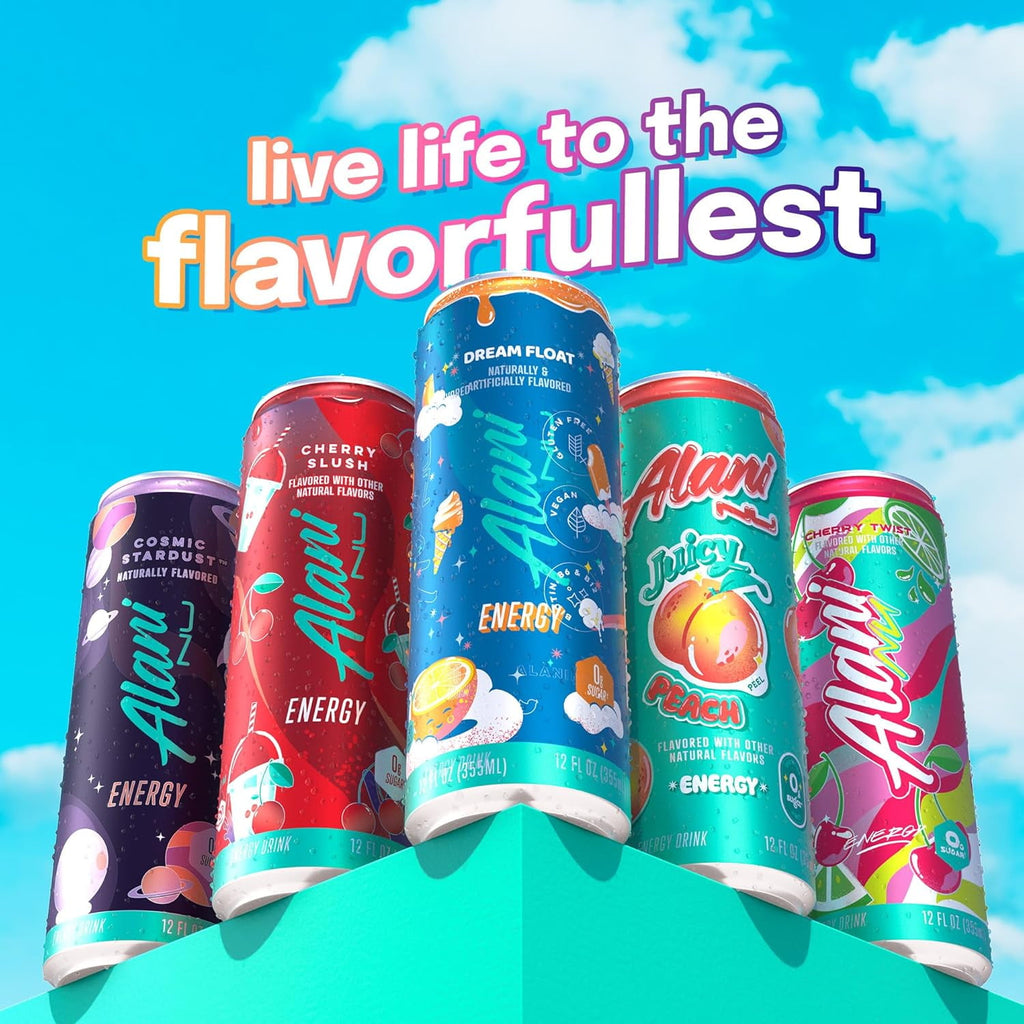 Energy Drink Dream Float, 12oz Cans, 6-Pack