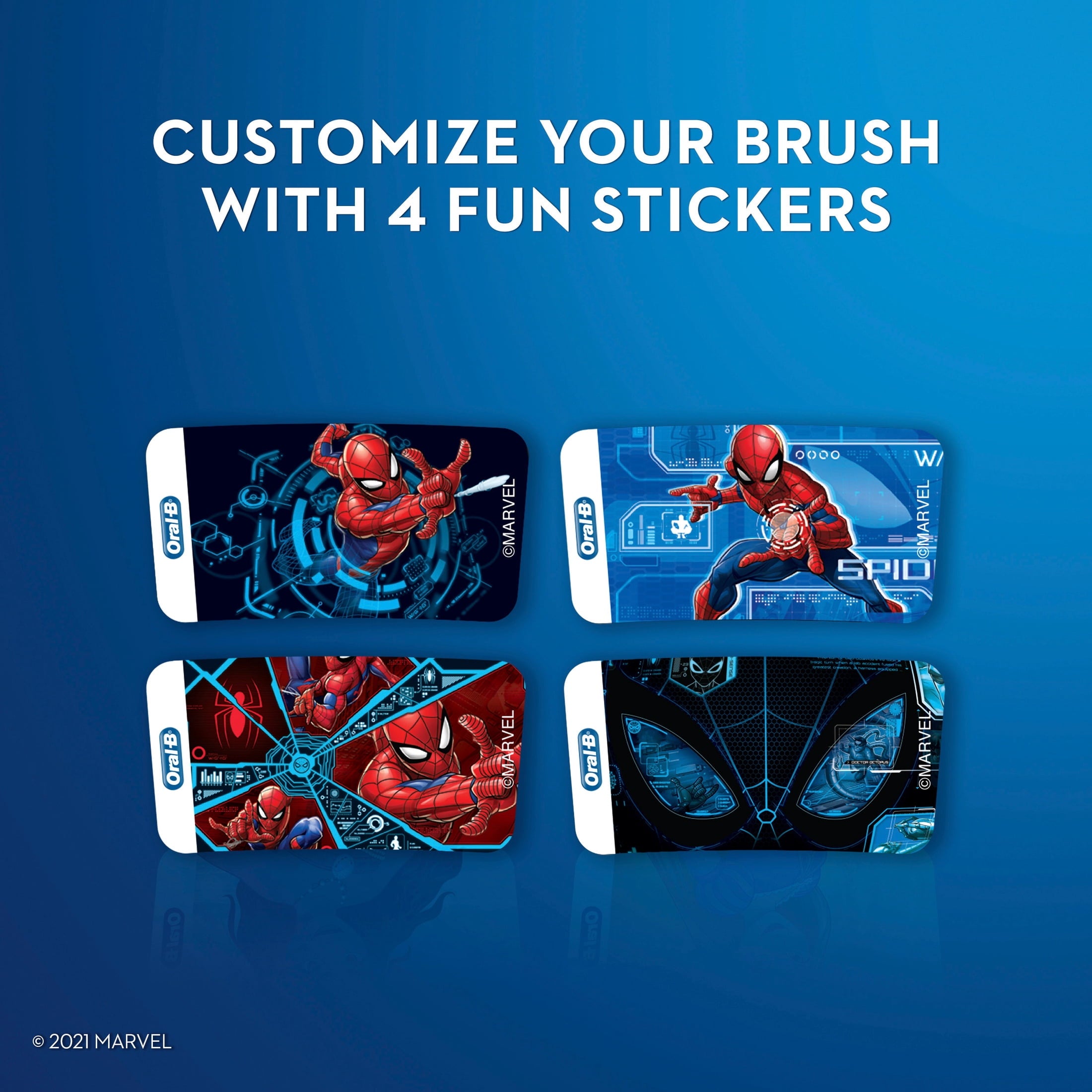 Kids Electric Toothbrush featuring Spiderman, for Kids 3+