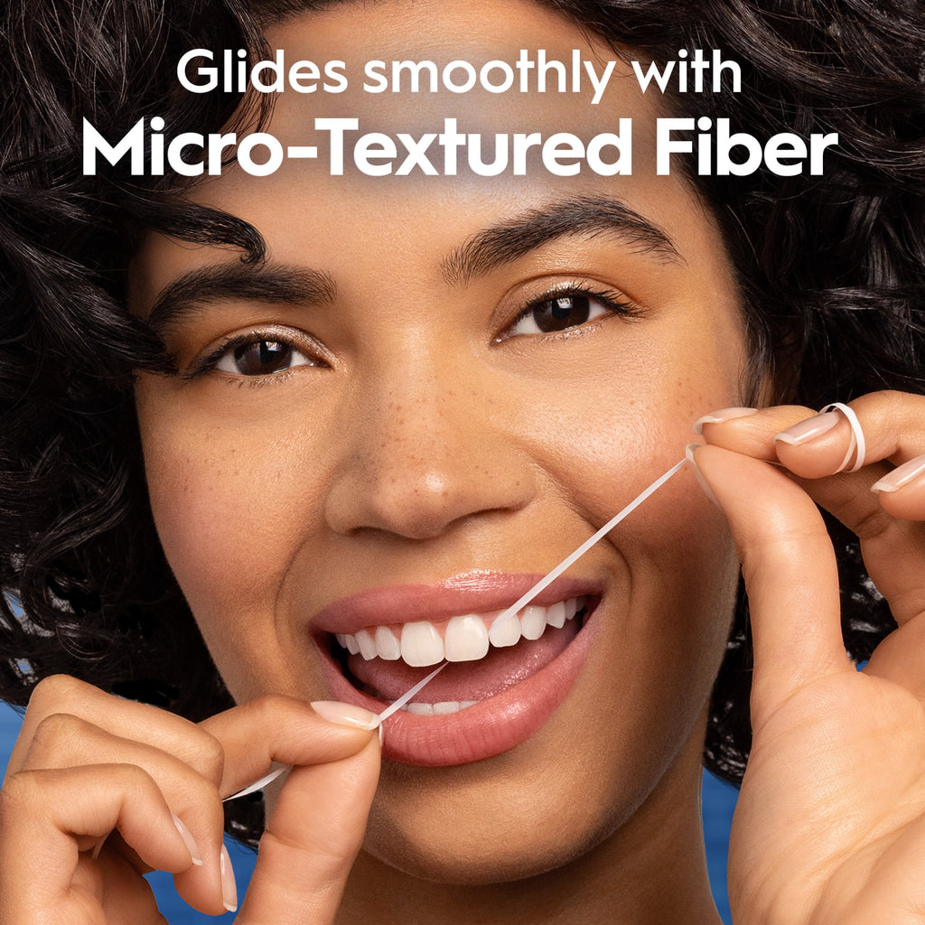 Glide Healthy Gums Unflavored Dental Floss, Value 2 Pack (50m Each)