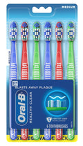 Toothbrush Healthy Clean Medium 6-Pack (Pack of 3)