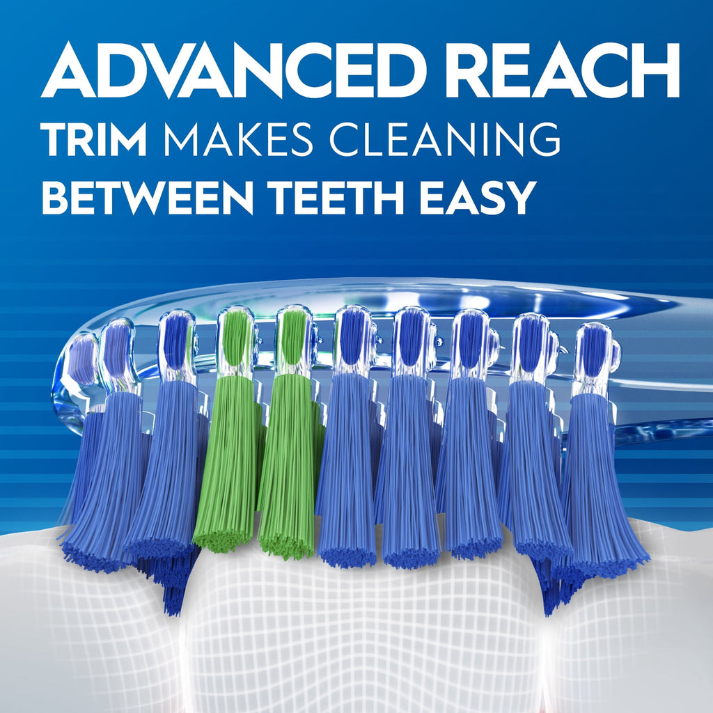 Toothbrush Advanced Clean, Color Changing Bristles, Soft, 2 Count