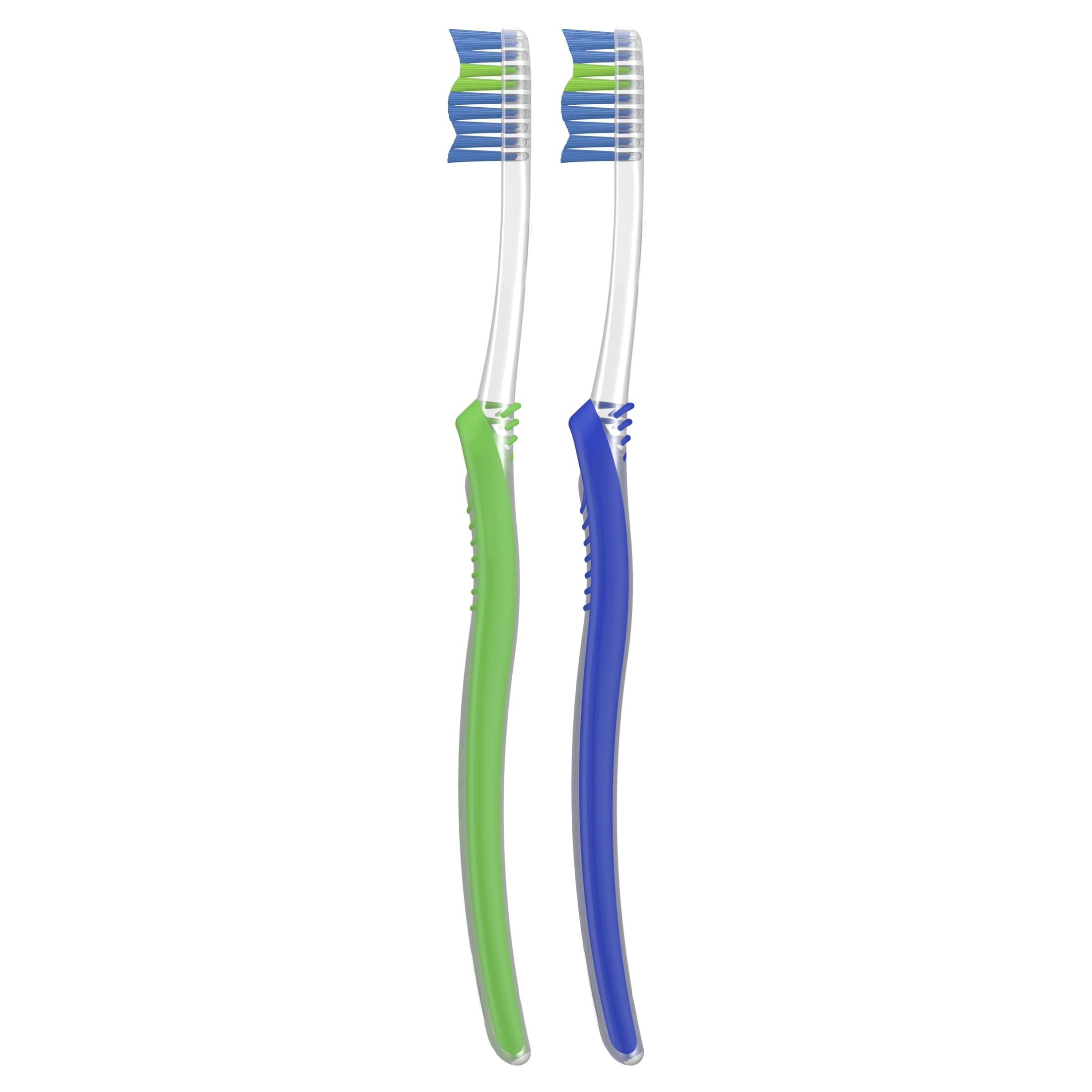 Toothbrush Advanced Clean, Color Changing Bristles, Soft, 2 Count