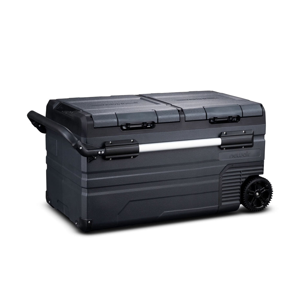 Newair 80 Qt. Portable 12v Electric Cooler with LG Compressor with Fridge and Freezer - NPR080GA00