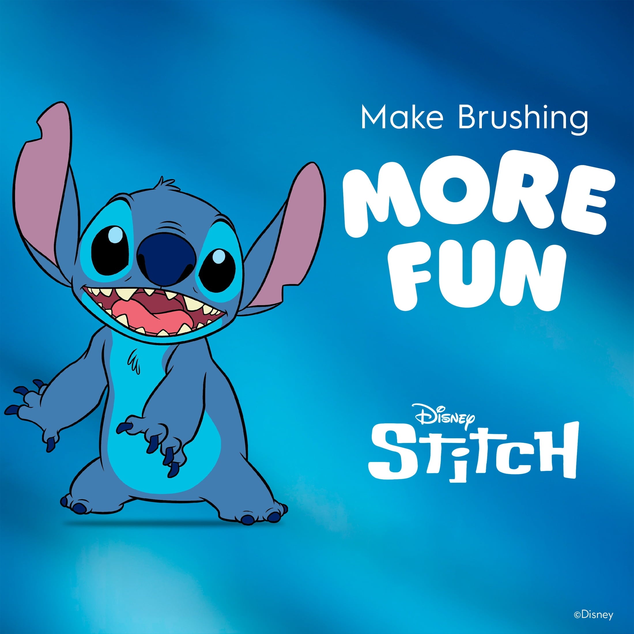 Kids Toothbrush, STITCH Electric Battery Powered Toothbrush for Ages 3+, Extra Soft Bristles