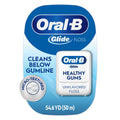 Floss, Glide Healthy Gums Unflavored Dental Floss, Smooth, Strong, Shred Resistant 50m