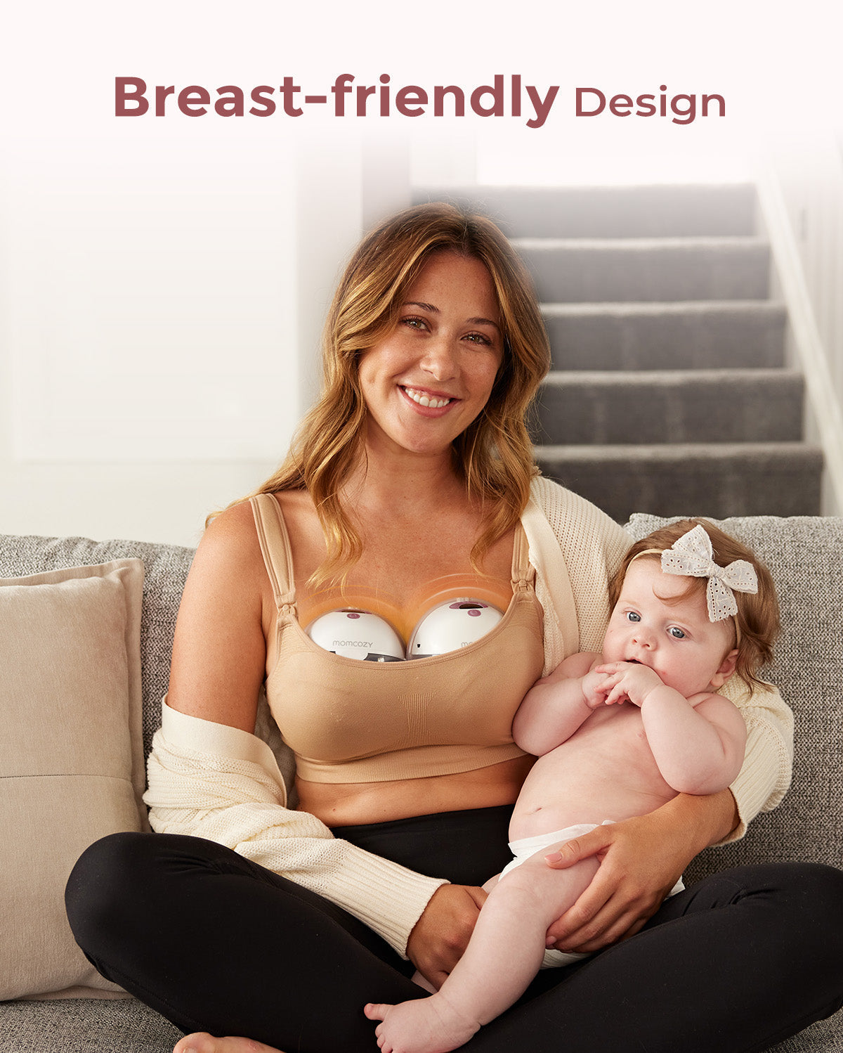 M5 Smart Wearable Breast Pump &  KleanPal Pro Baby Bottle Washer and Sterilizer Bundle