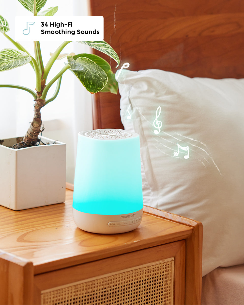 Smart Baby Sound Machine - App Remote Control
