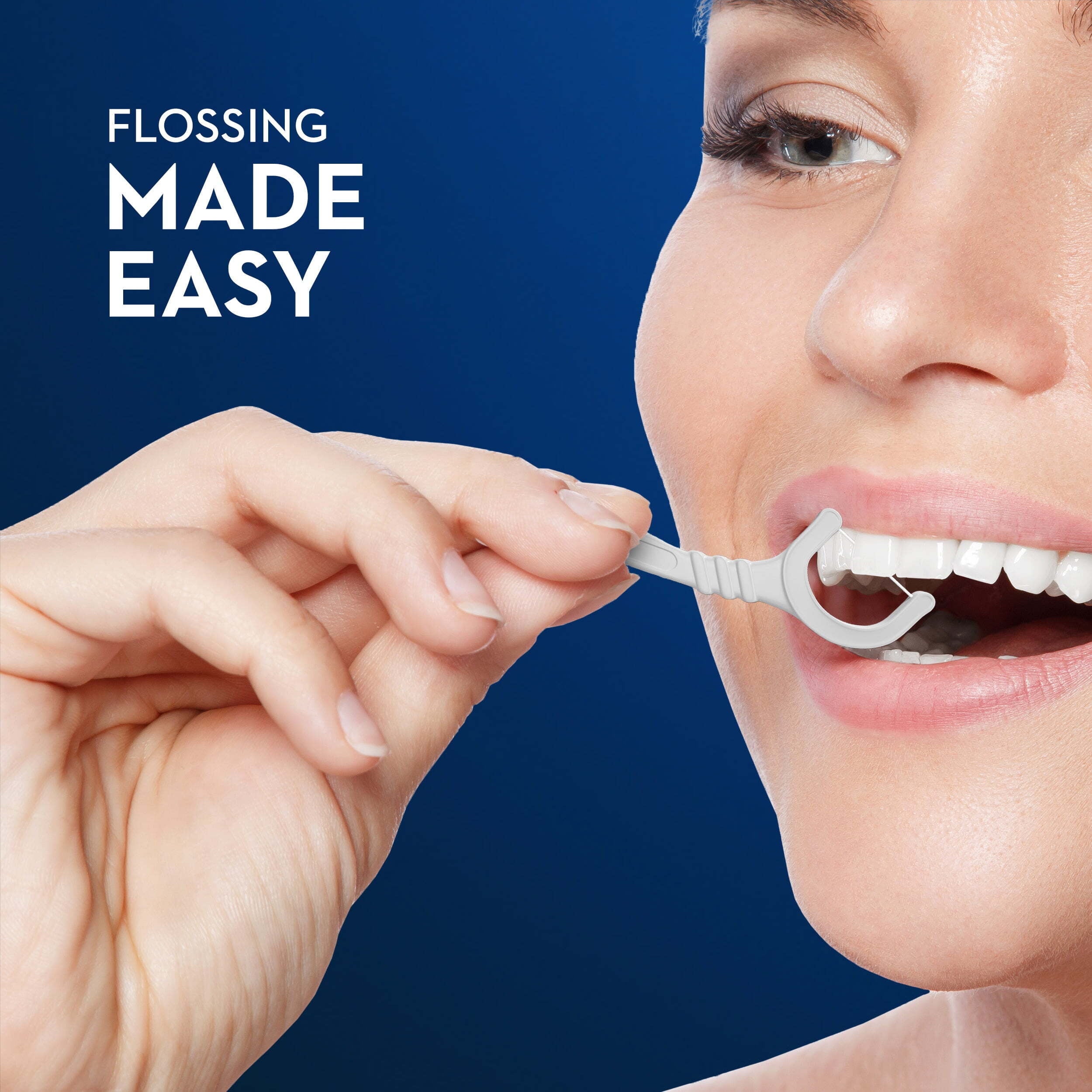 Glide Cavity Protection Dental Floss Picks, Helps Prevent Cavities, 75 Count