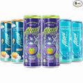 New  Energy Drinks Witches Brew, Dream Float, Blue Slush - Limited Edition Flavors - Variety Pack, Sugar-Free, Low-Calorie, 200mg Caffeine, Energy Boost Drink 12 fl oz (Pack of 6)