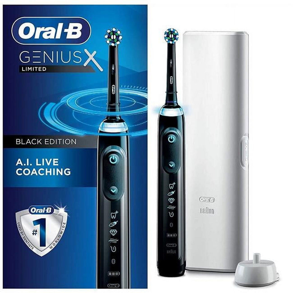 Genius X Limited, Rechargeable Electric Toothbrush - Black