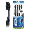 Charcoal Toothbrush, Soft, 4 Count