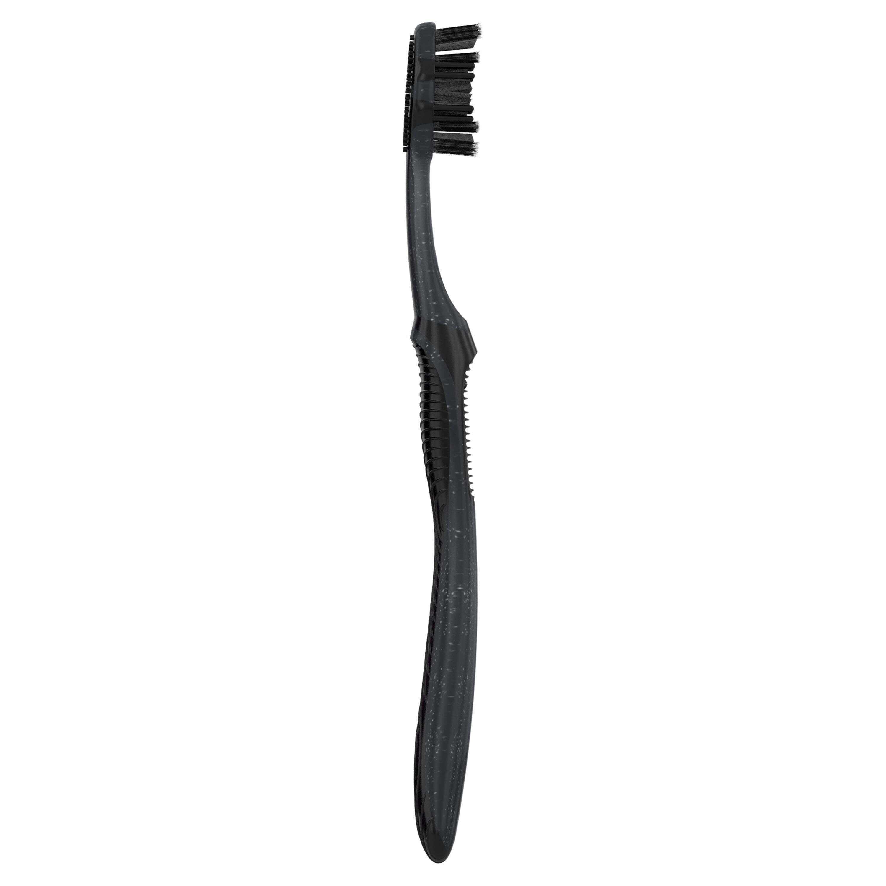 Charcoal Toothbrush, Soft, 4 Count