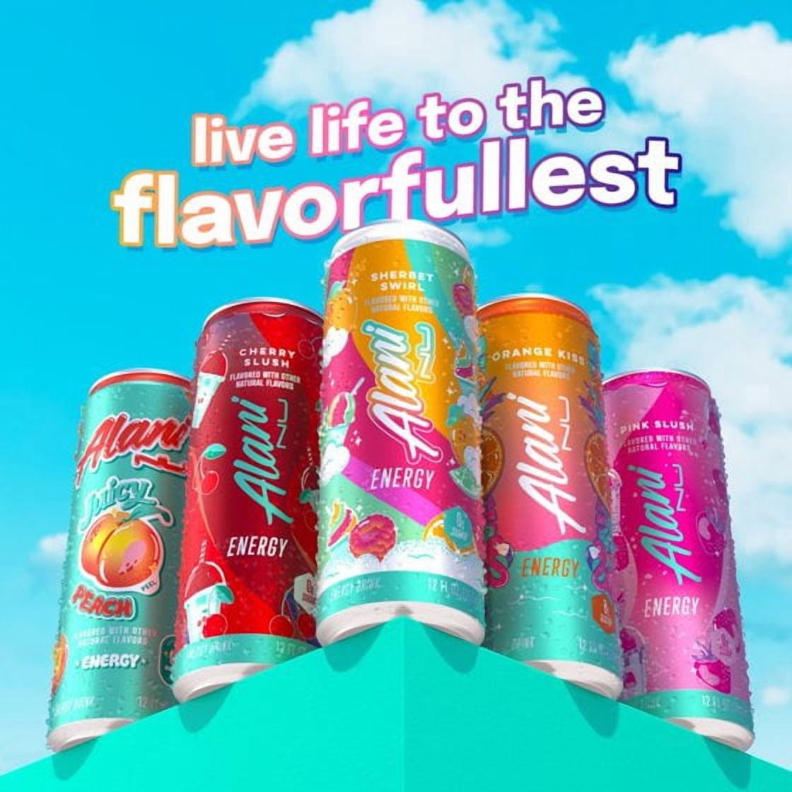 Energy Drink Sherbet Swirl 12oz Pack 2 cans