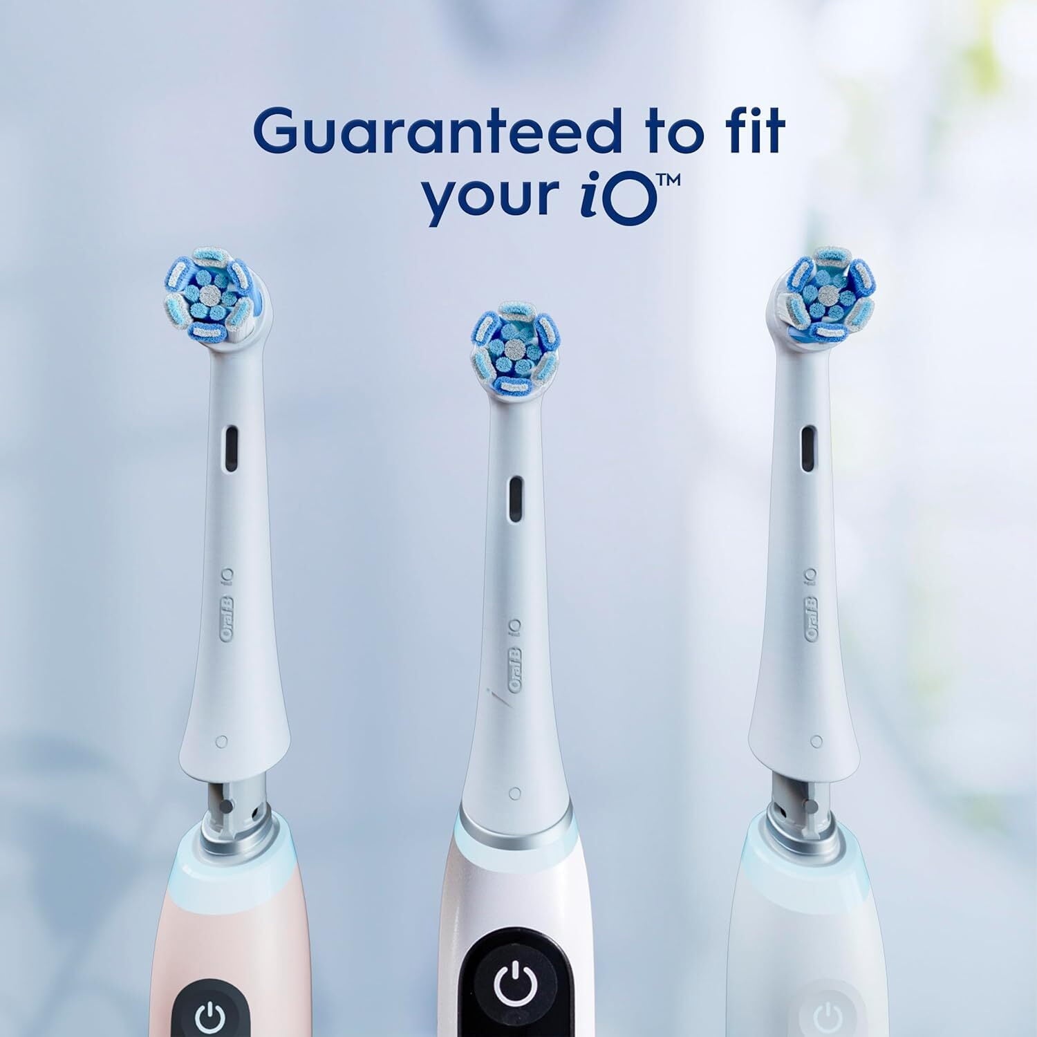 iO Series Ultimate Clean Electric Toothbrush Replacement Brush Heads for an Electric Toothbrush, 4 count, White
