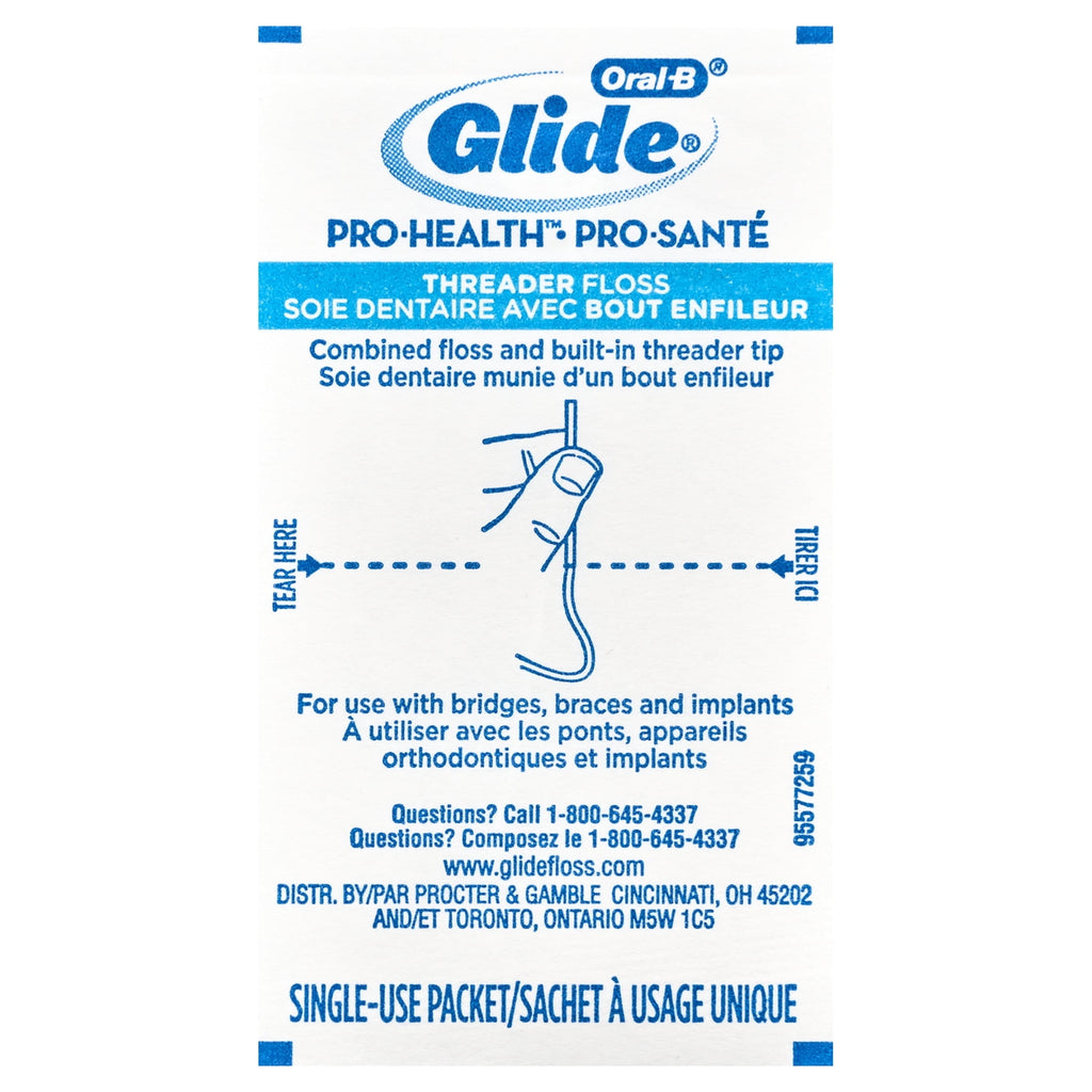 Floss, Glide Pro-Health Dental Floss Threader for Braces and Dental Work, 30 Count