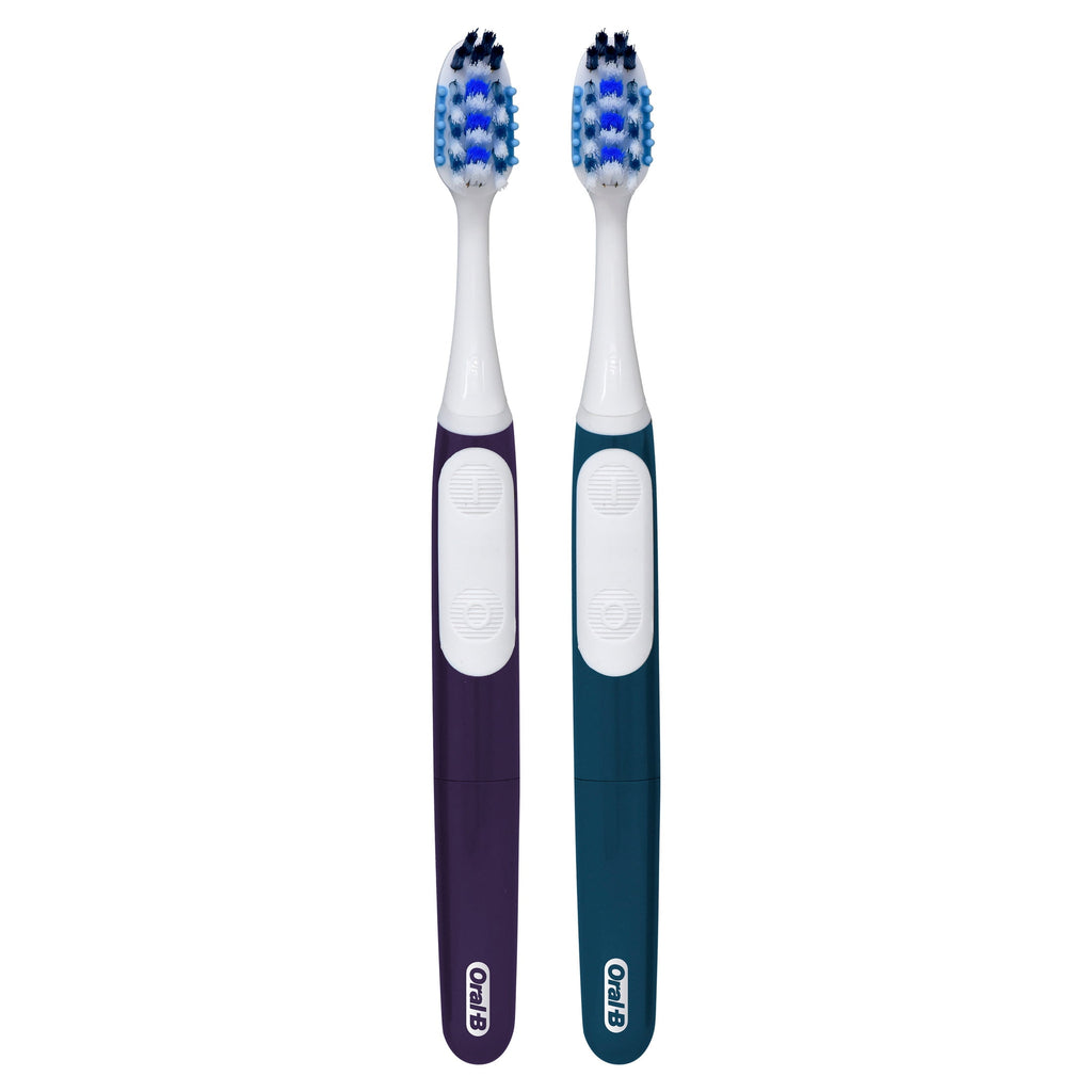 Toothbrush, Advanced All-in-One Soft Toothbrush, 2 Count