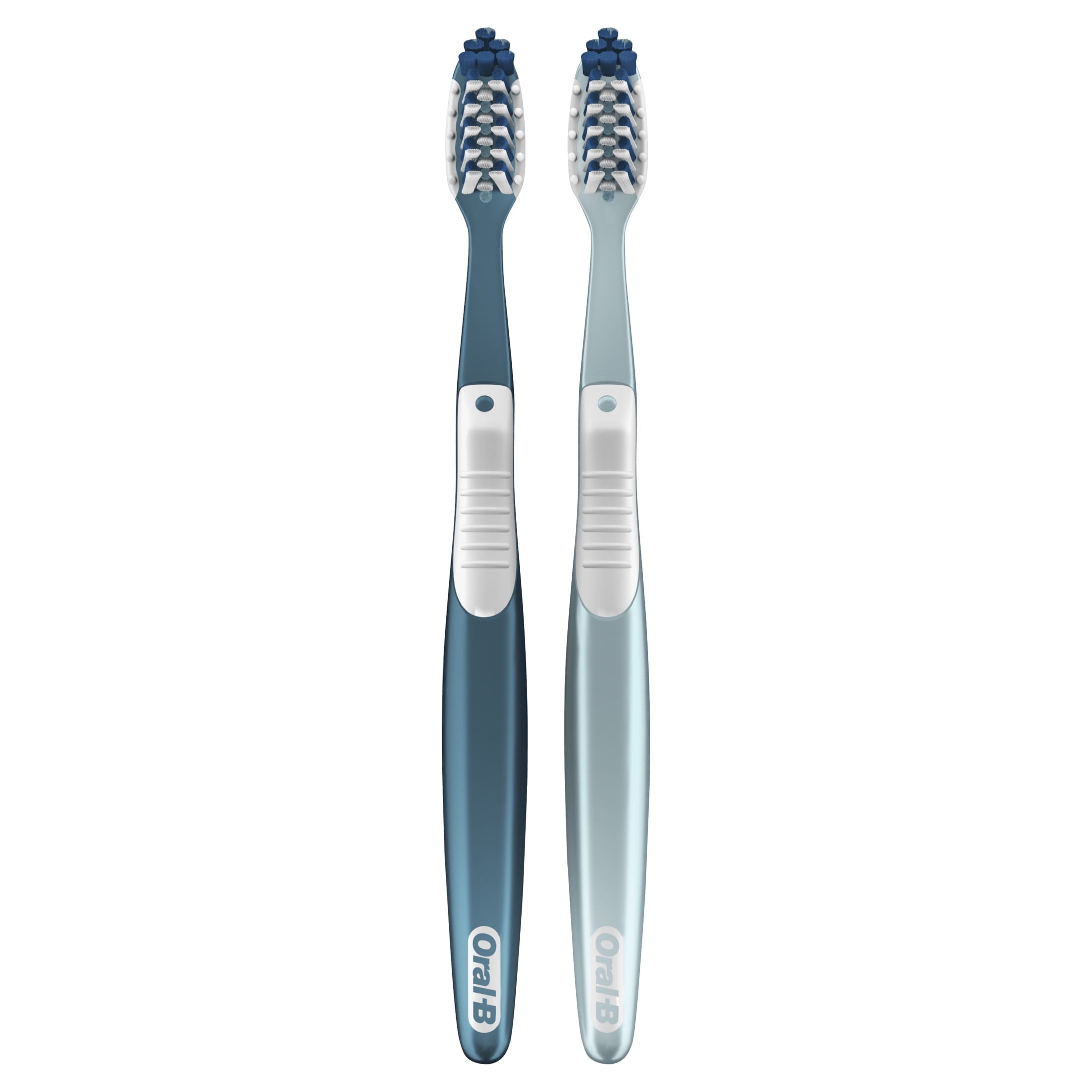 Toothbrush Pro Clean Cross Action, Deep Plaque Removal, Medium, 2 Count