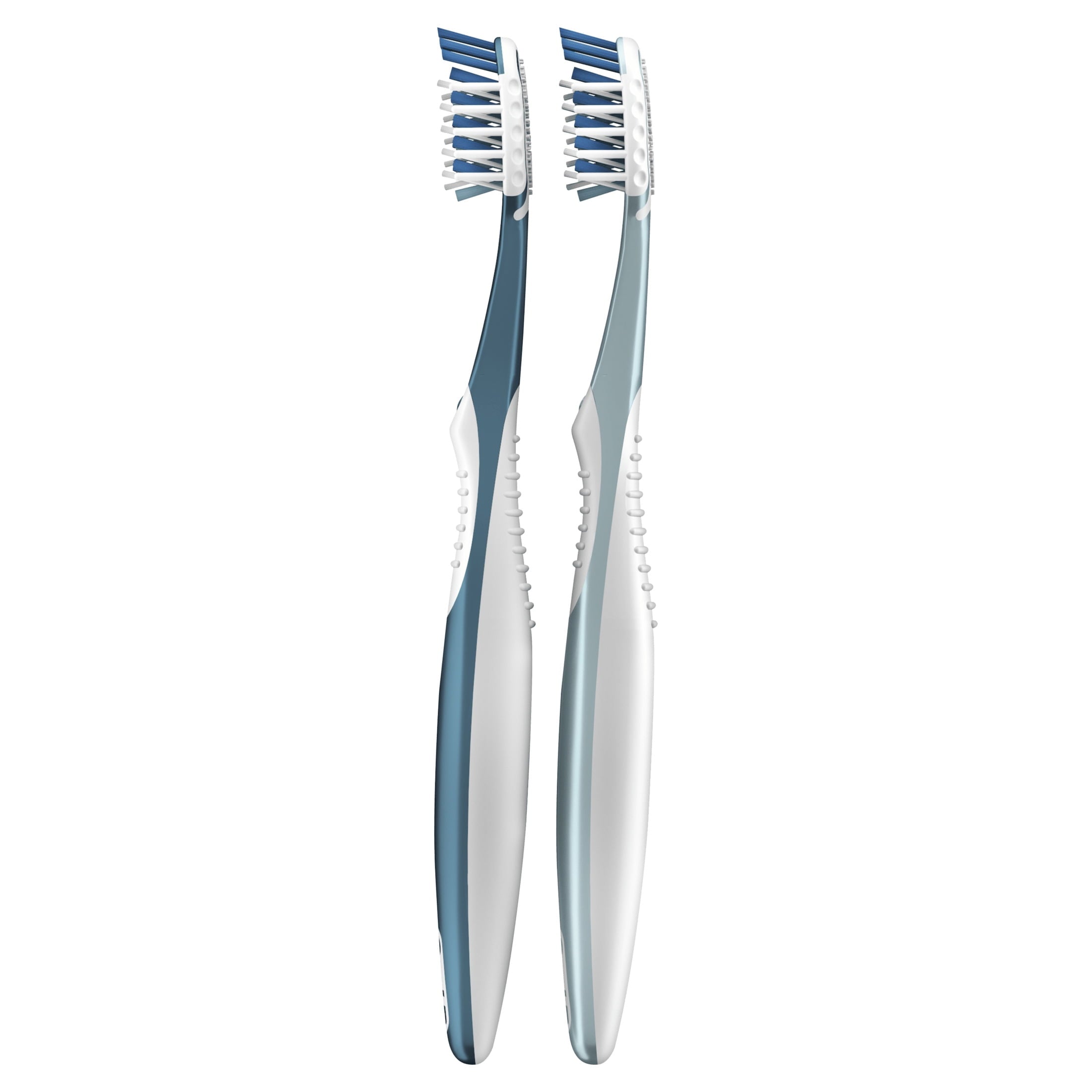 Toothbrush Pro Clean Cross Action, Deep Plaque Removal, Medium, 2 Count