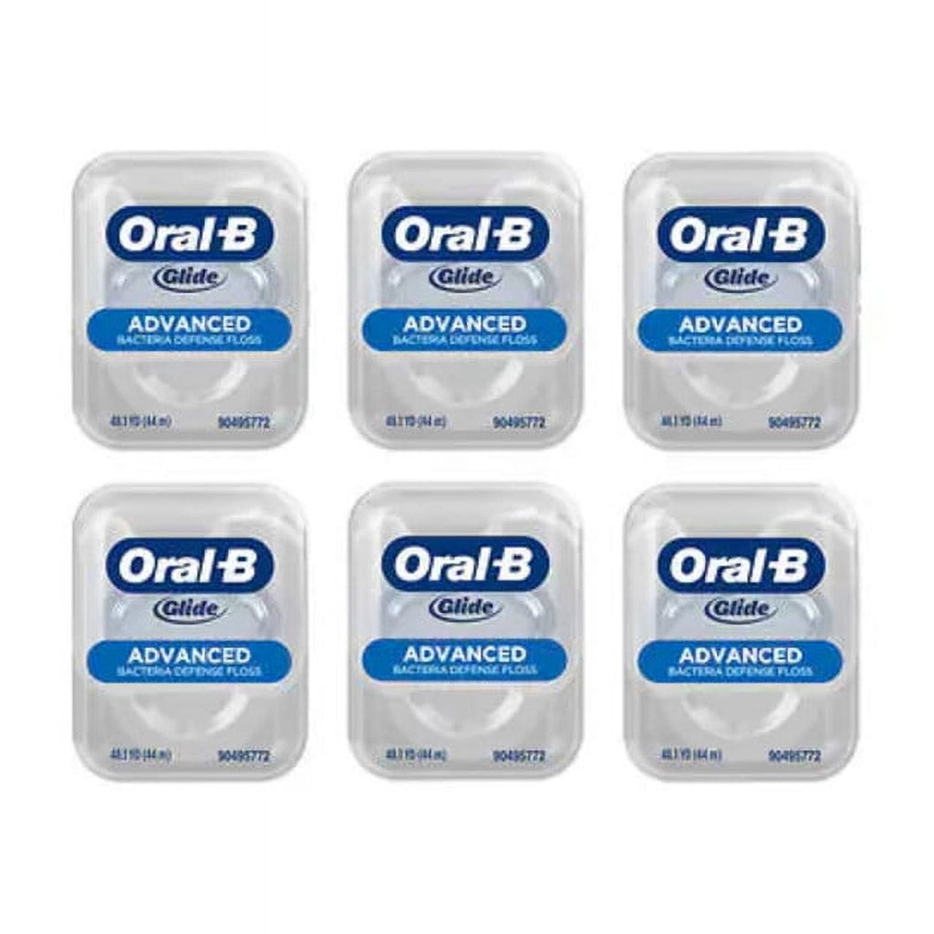 Glide Floss, Advanced Bacterial Defense, 6 Count