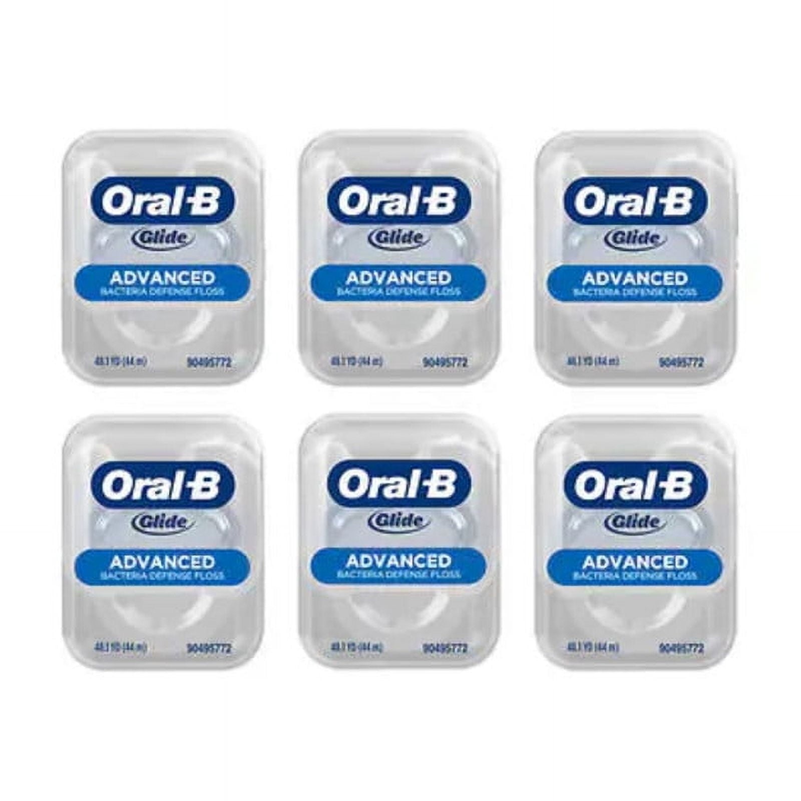 Glide Floss, Advanced Bacterial Defense, 6 Count