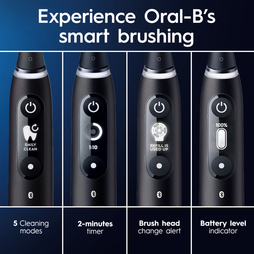 iO Series 7 Electric Toothbrush with 2 Brush Heads, White Alabster