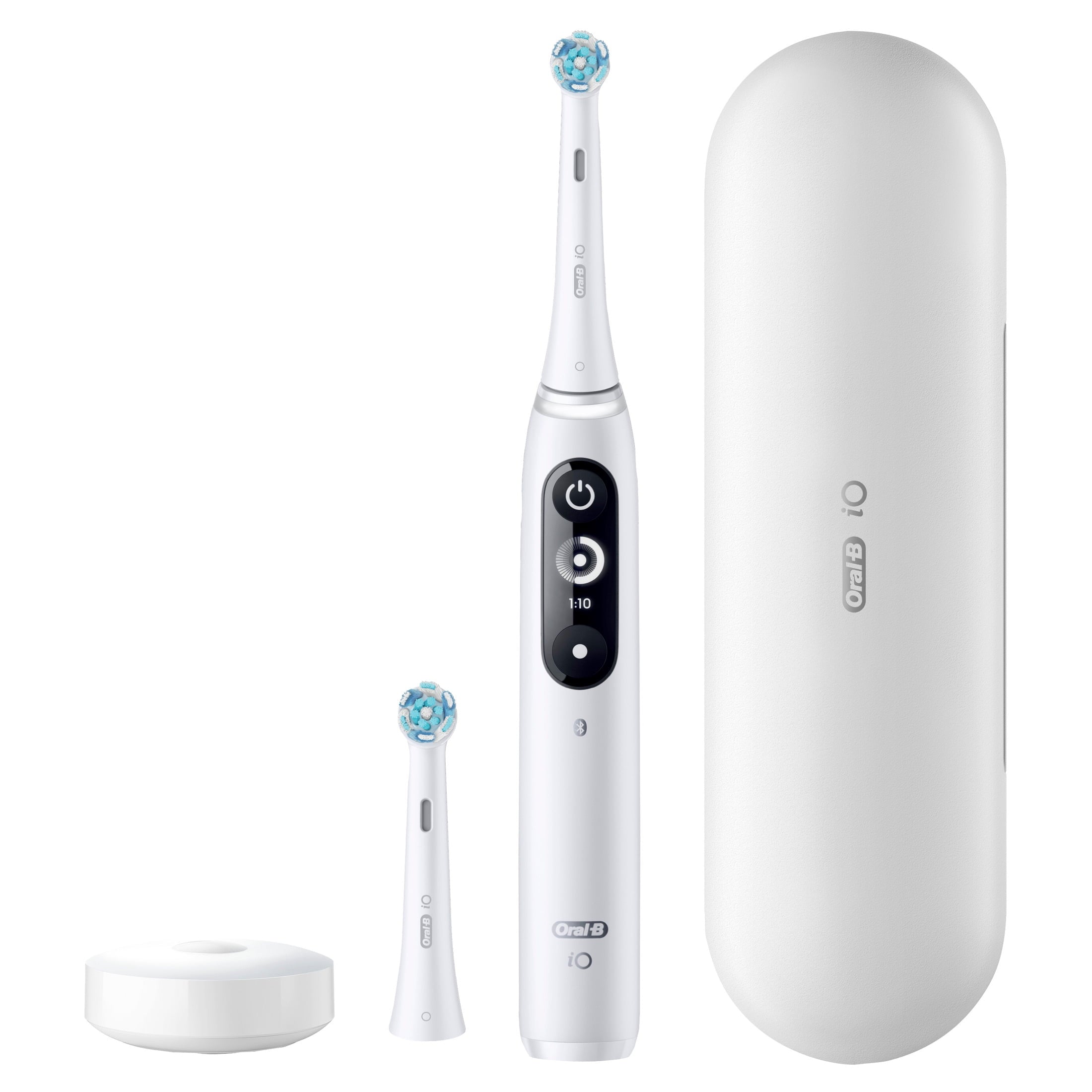 iO Series 7 Electric Toothbrush with 2 Brush Heads, White Alabster