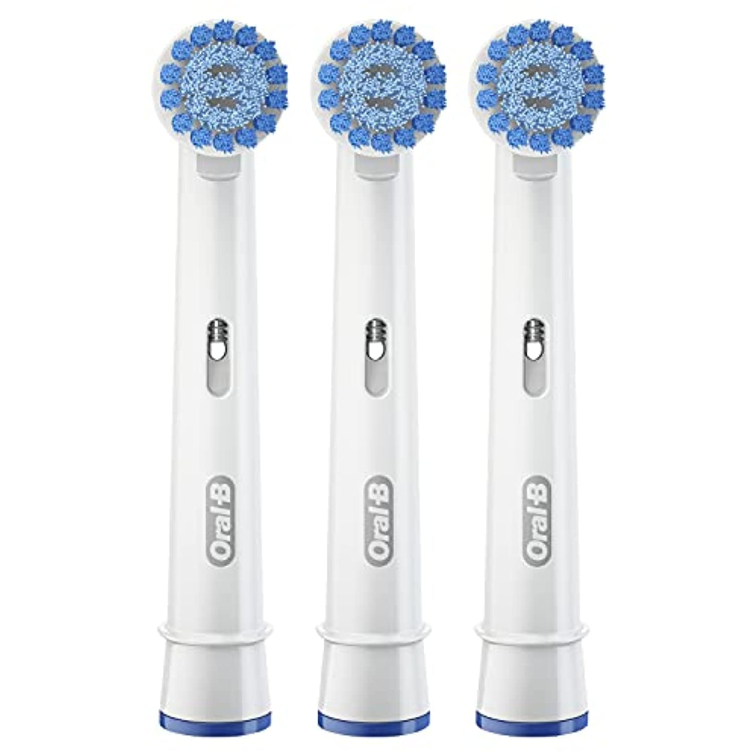 Sensitive Gum Care Electric Toothbrush Replacement Brush Heads Refill, 3 Count