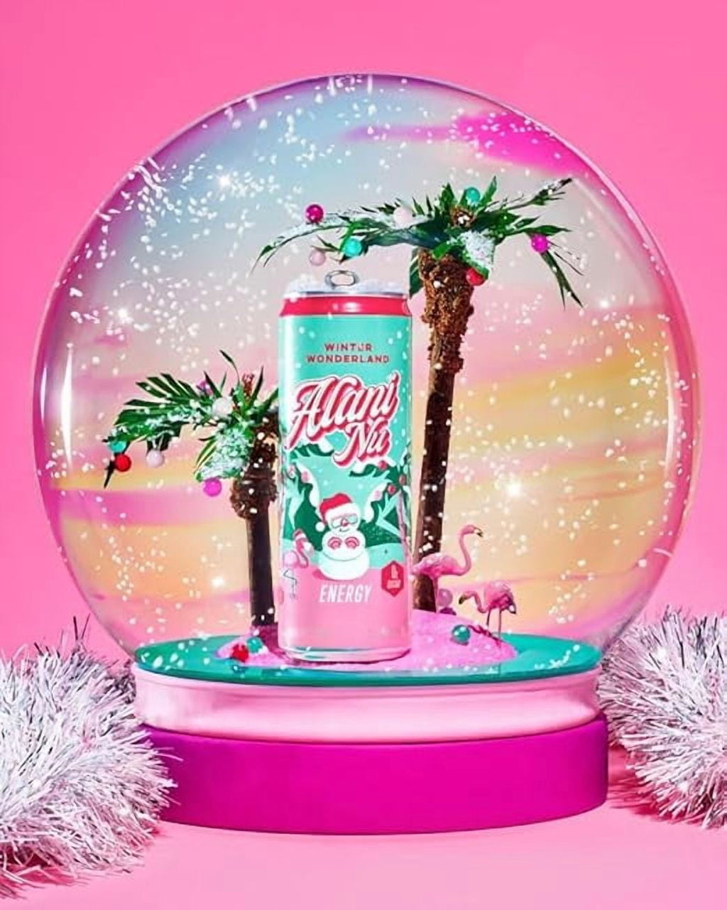 New  Energy Drinks Winter Wonderland Flavor Sugar-Free, Low-Calorie, Energy Boost Drink 12 fl oz (Pack of 6)