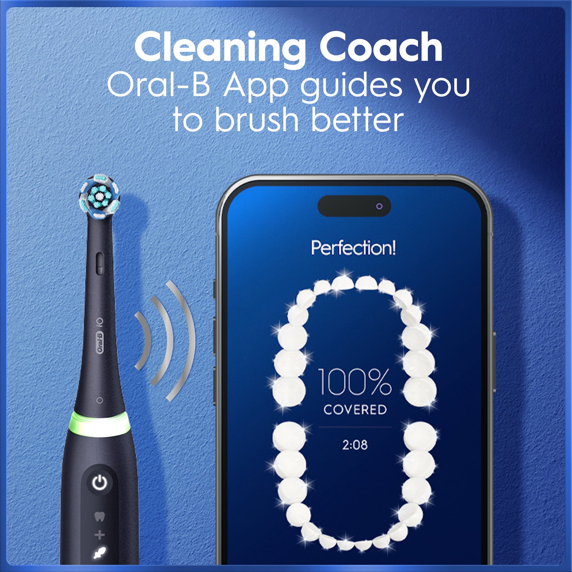 Toothbrush, iO Series 5 Electric Toothbrush with (1) Brush Head, Rechargeable, Black